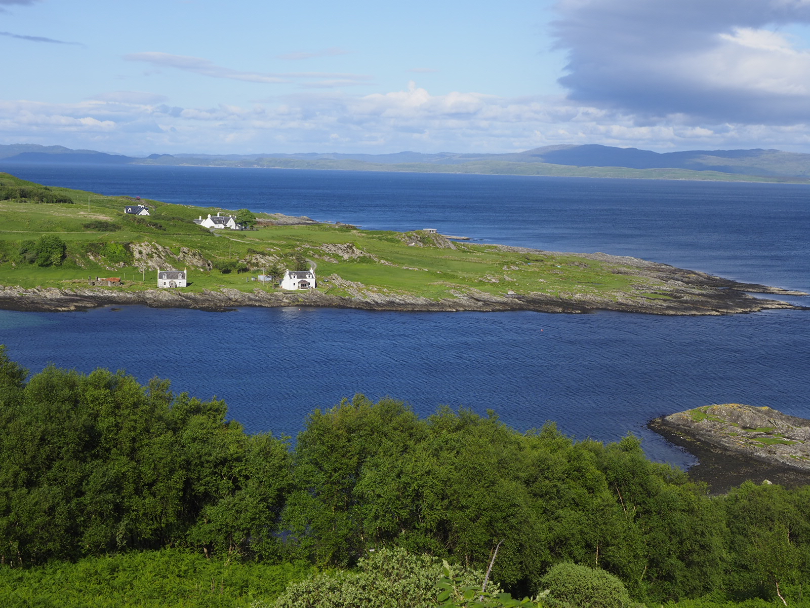 Mit der Fähre auf die Insel Jura